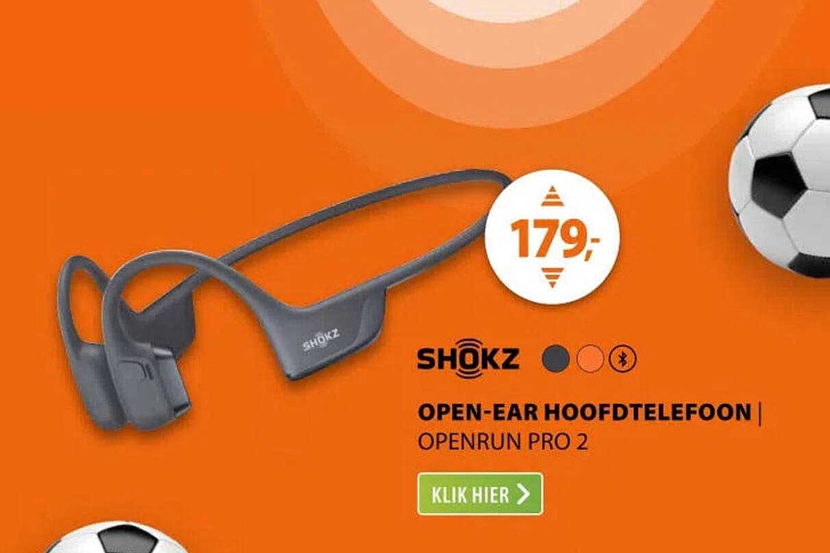 SHOKZ OPEN-EAR HOOFDTELEFOON OPENRUN PRO 2