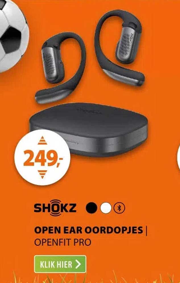SHOKZ OPEN EAR OORDOPJES | OPENFIT PRO
