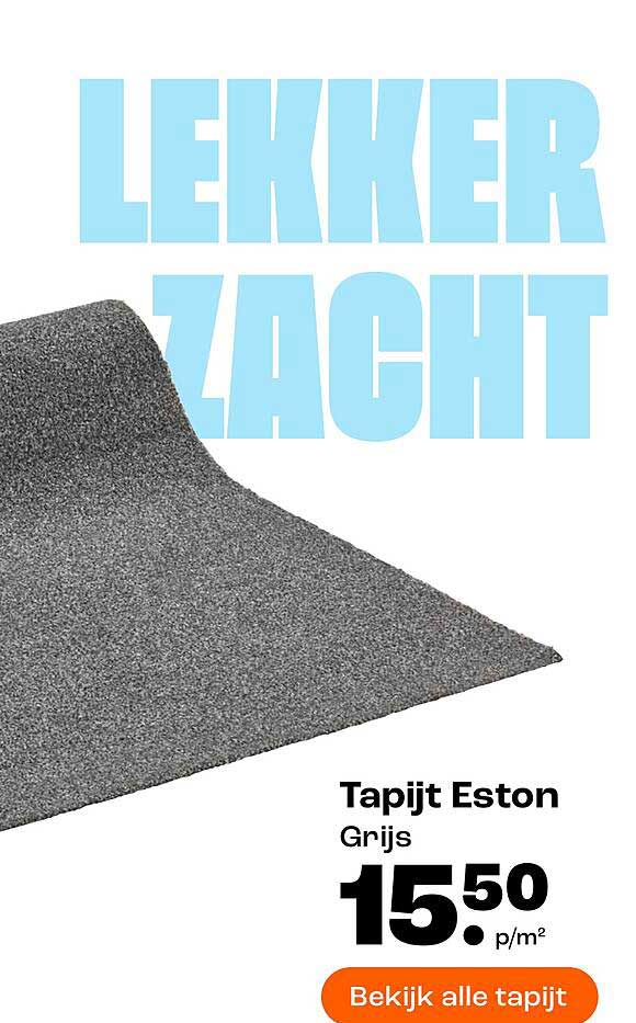 Tapijt Eston Grijs