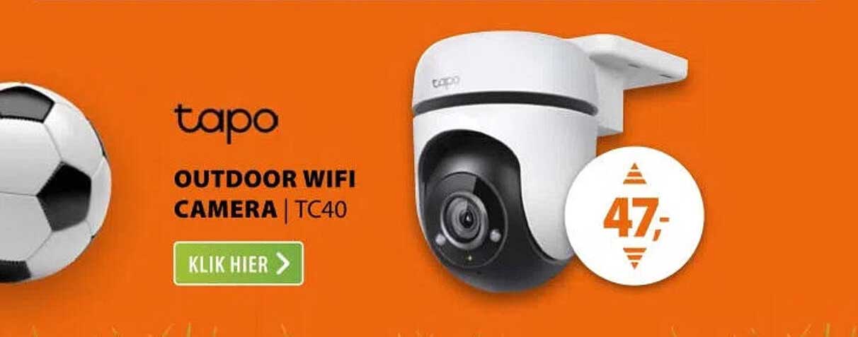 tapo OUTDOOR WIFI CAMERA | TC40