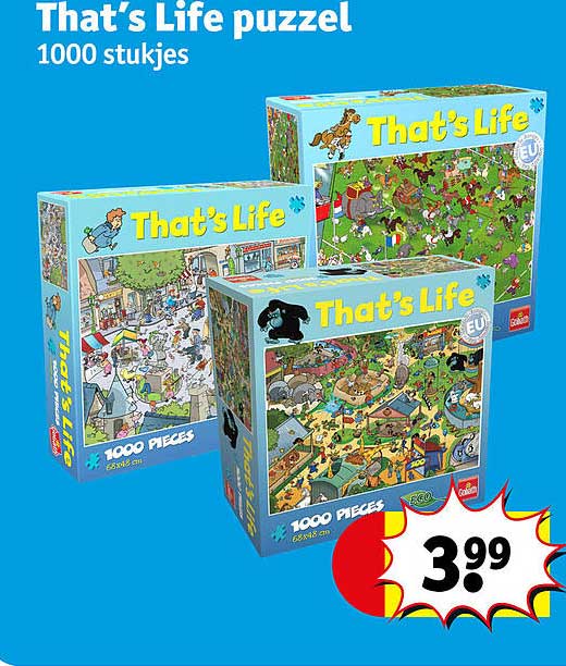 That's Life puzzel 1000 stukjes