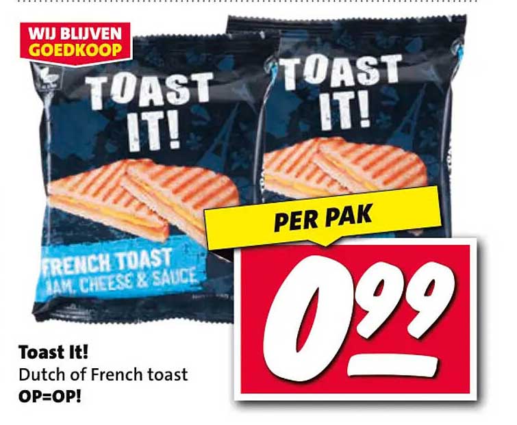 Toast It! Dutch of French toast OP=OP!