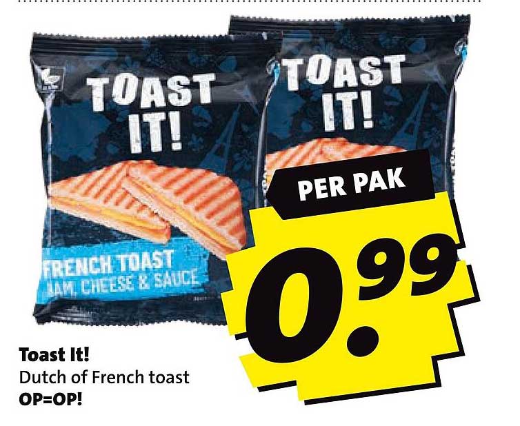 Toast It! Dutch of French toast OP=OP!
