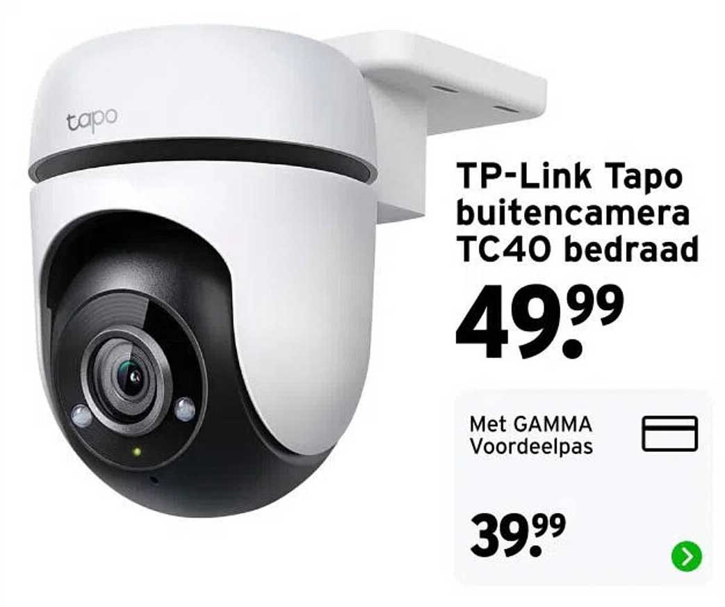 TP-Link Tapo buitencamera TC40 bedraad