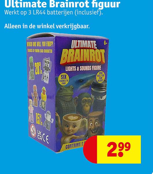 Ultimate Brainrot figuur