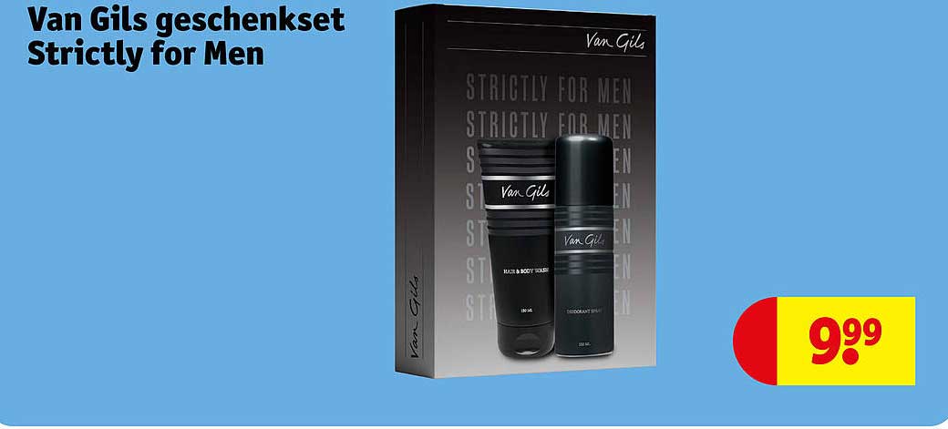 Van Gils geschenkset Strictly for Men