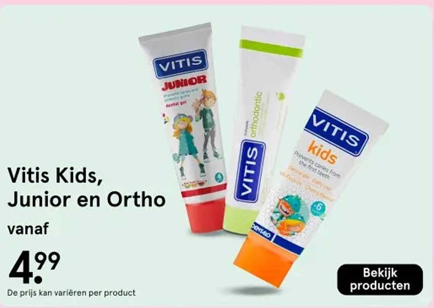 Vitis Kids, Junior en Ortho