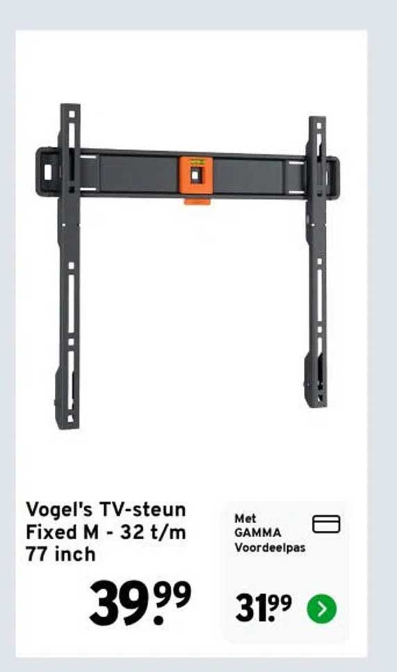 Vogel's TV-steun Fixed M - 32 t/m 77 inch