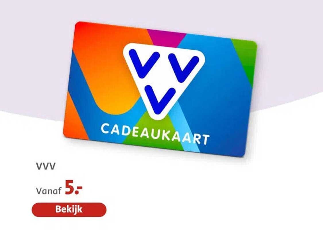 VVV Cadeaukaart