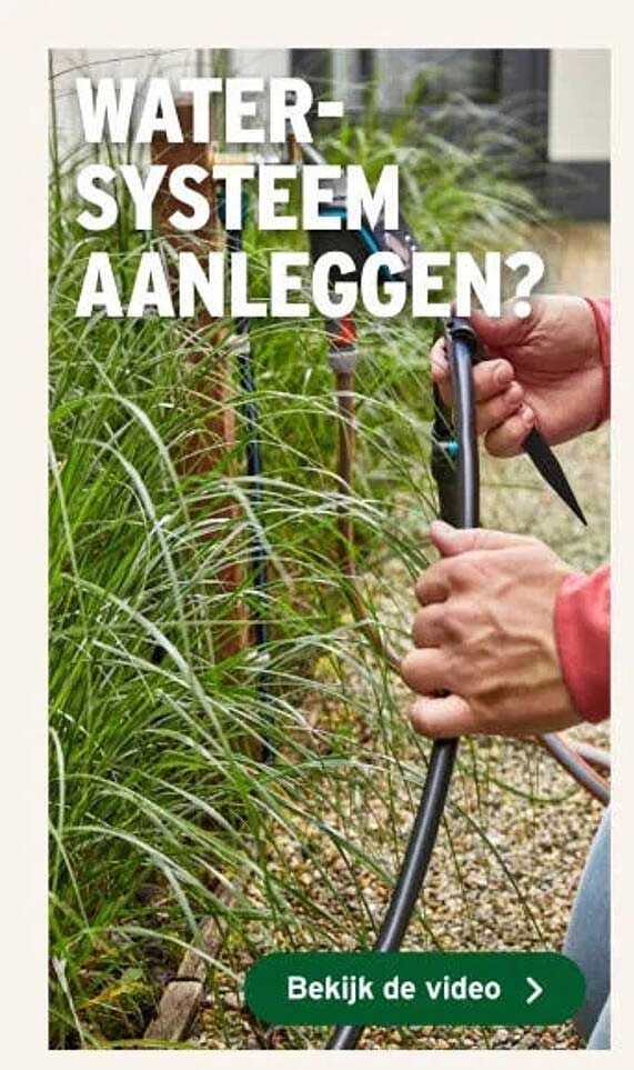 WATER-SYSTEEM AANLEGGEN? Bekijk de video