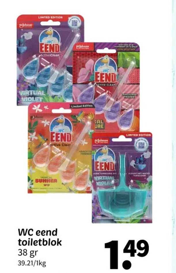 WC eend toiletblok 38 gr