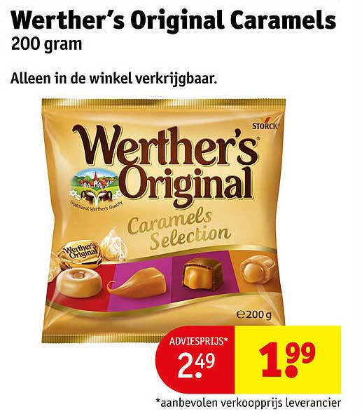 Werther’s Original Caramels 200 gram