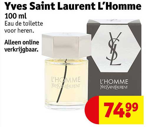 Yves Saint Laurent L’Homme 100 ml