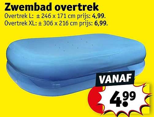 Zwembad overtrek