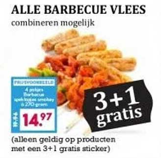 ALLE BARBECUE VLEES
