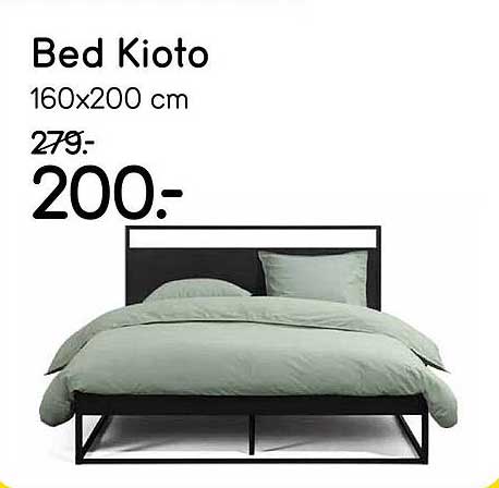 Bed Kioto 160x200 cm