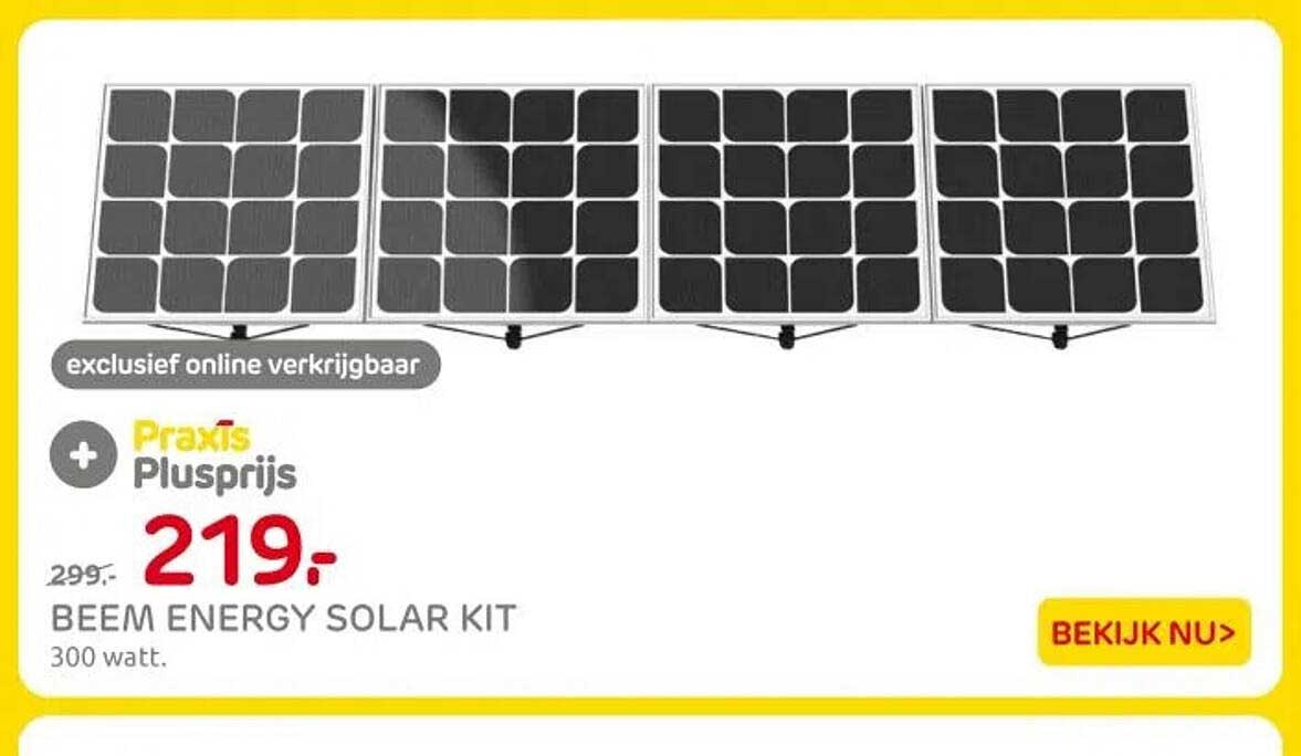 BEEM ENERGY SOLAR KIT 300 watt