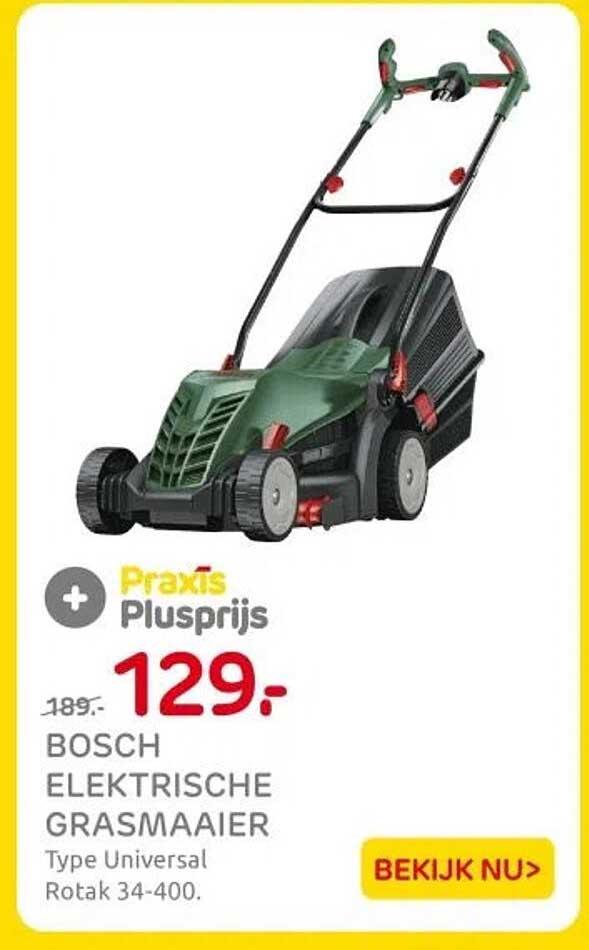 BOSCH ELEKTRISCHE GRASMAAIER Type Universal Rotak 34-400