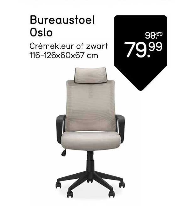 Bureaustoel Oslo