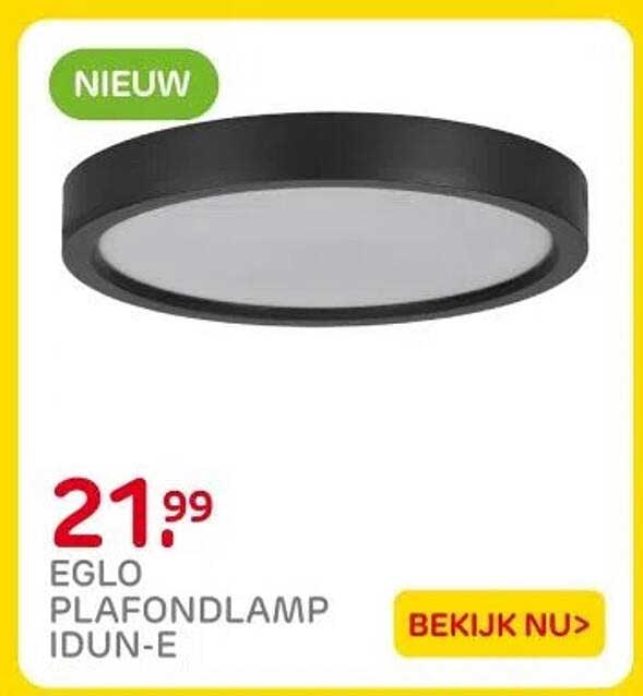 EGLO PLAFONDLAMP IDUN-E