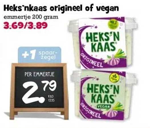 Heks’n kaas origineel of vegan