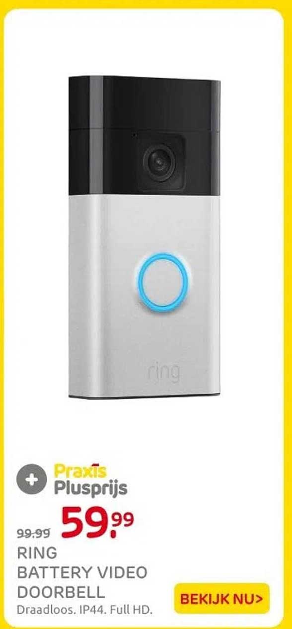 RING BATTERY VIDEO DOORBELL