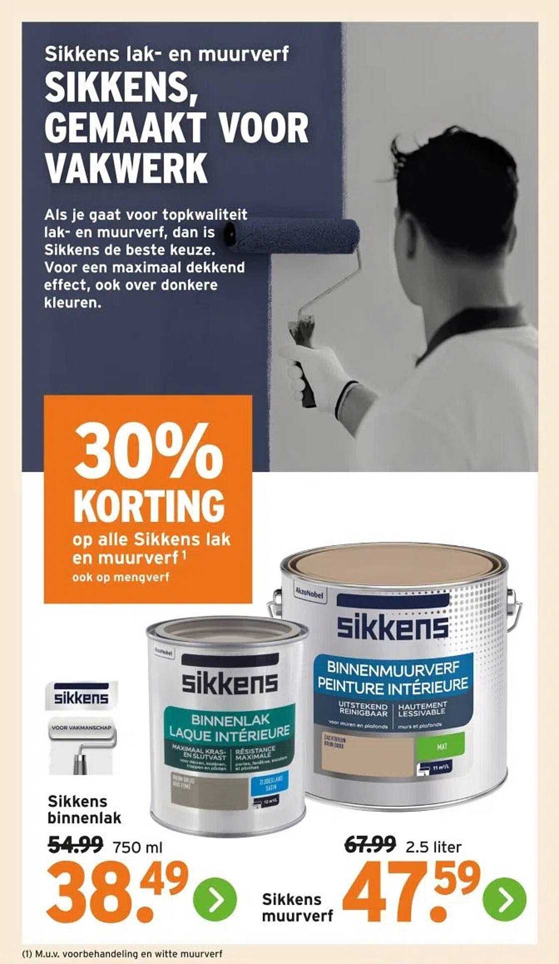 Sikkens lak- en muurverf