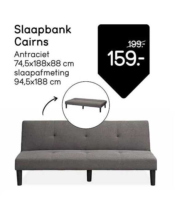 Slaapbank Cairns
