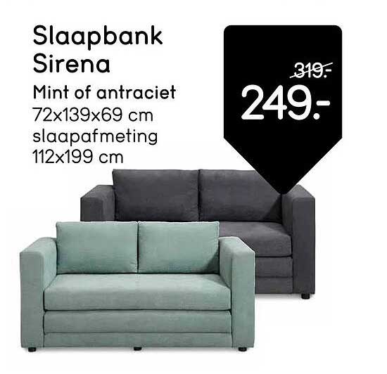 Slaapbank Sirena