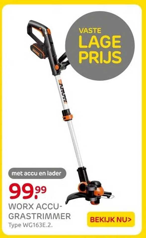 WORX ACCU-GRASTRIMMER Type WG163E.2