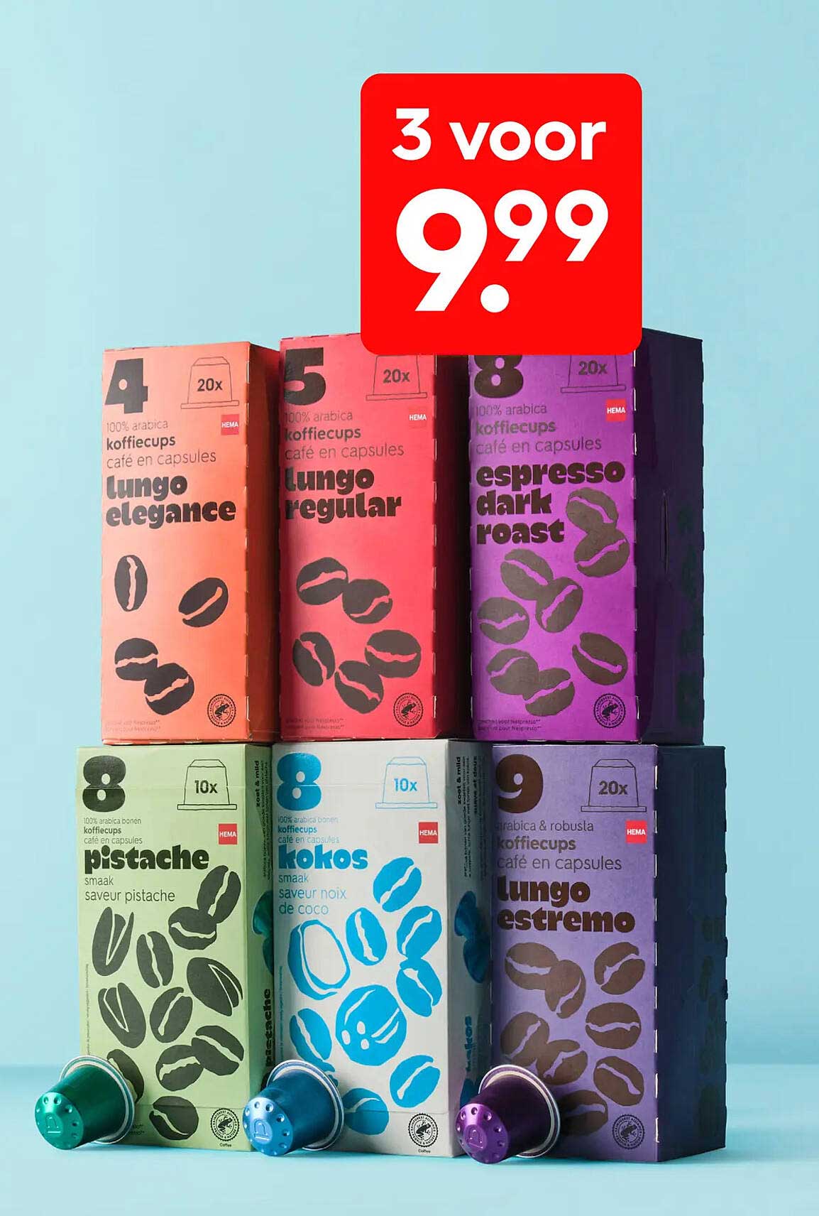 3 voor 9.99