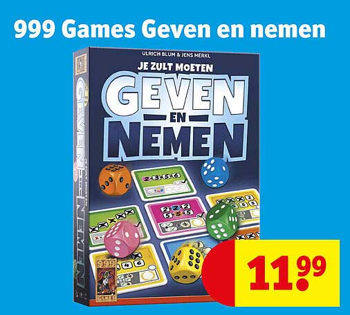 999 Games Geven en nemen