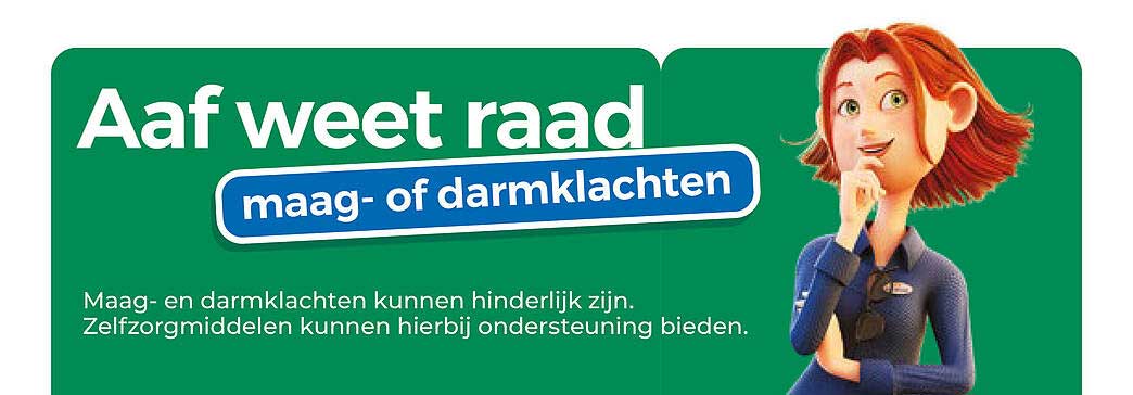 Aaf weet raad maag- of darmklachten