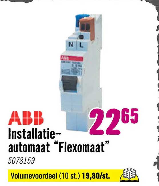 ABB Installatie-automaat “Flexomaat”
