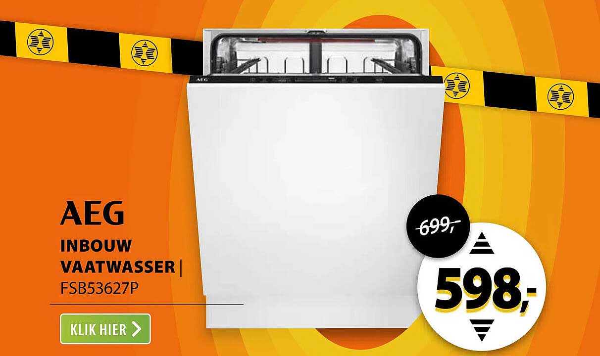 AEG INBOUW VAATWASSER | FSB53627P