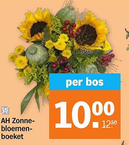 AH Zonnebloemenboeket
