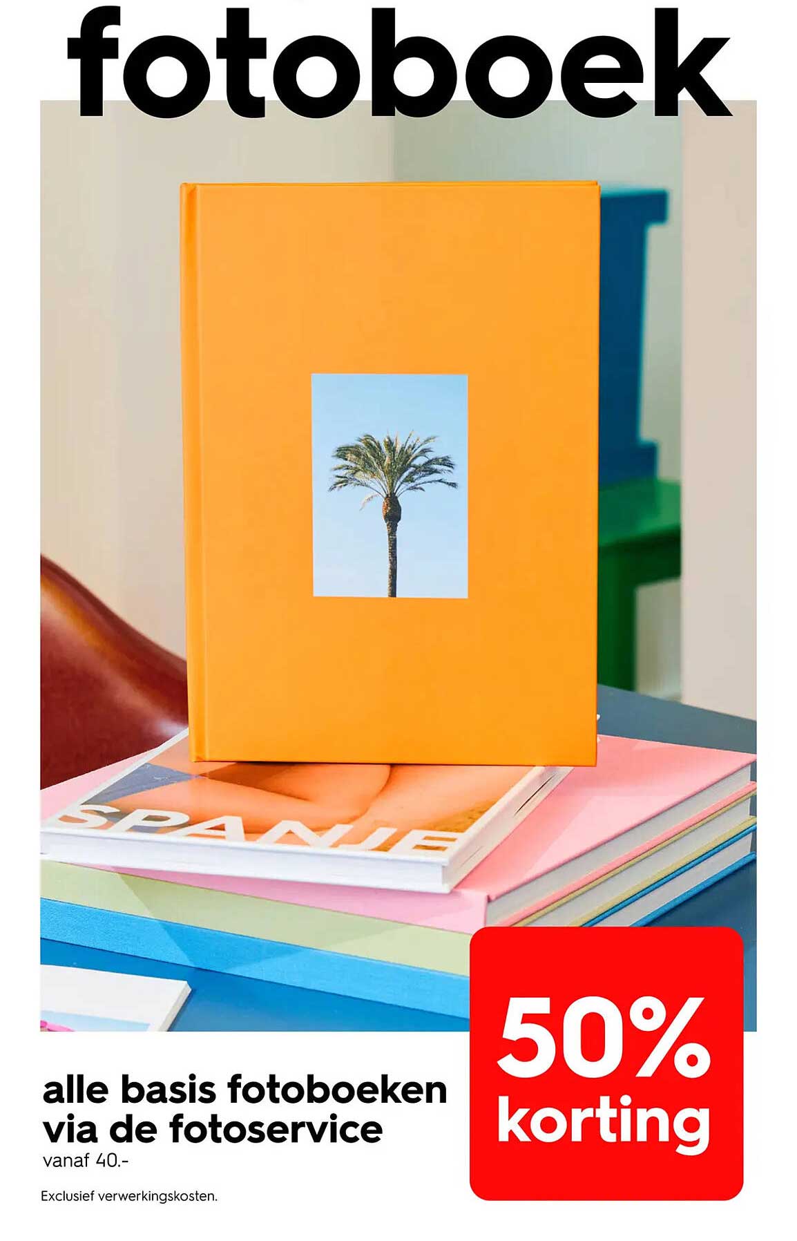 alle basis fotoboeken via de fotoservice 50% korting