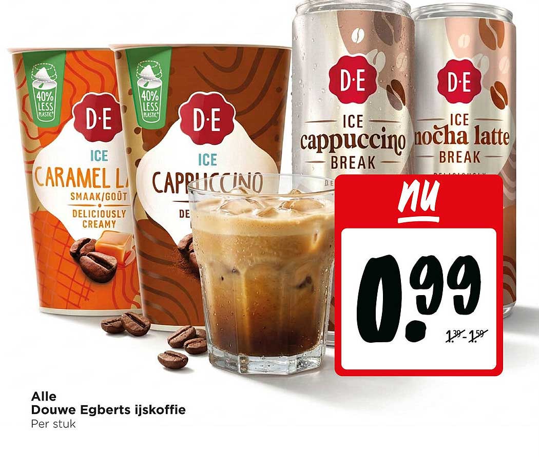 Alle Douwe Egberts ijskoffie