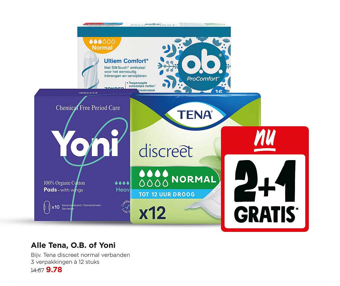 Alle Tena, O.B. of Yoni 2+1 GRATIS*