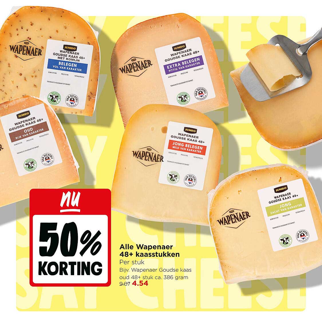 Alle Wapenaar 48+ kaastukken 50% KORTING