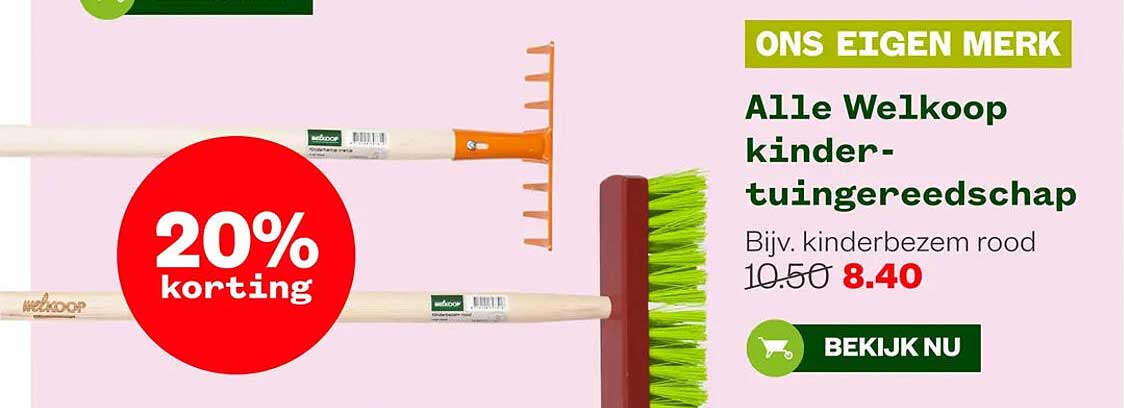 Alle Welkoop kinder-tuingereedschap