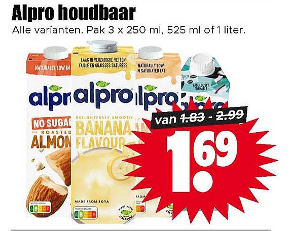 Alpro houdbaar