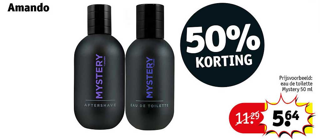 Amando Mystery 50% KORTING