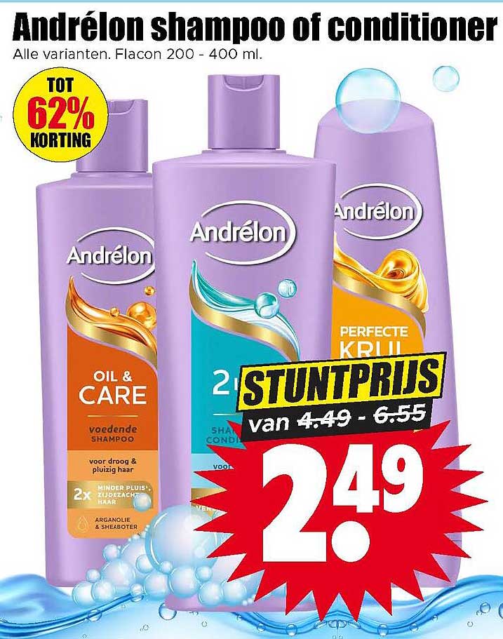 Andrélon shampoo of conditioner