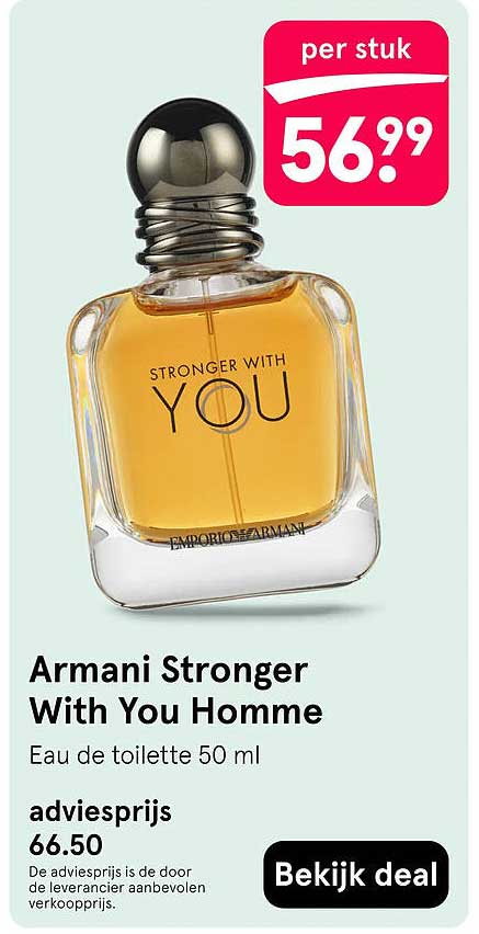 Armani Stronger With You Homme