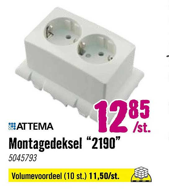 ATTEMA Montagedeksel “2190”