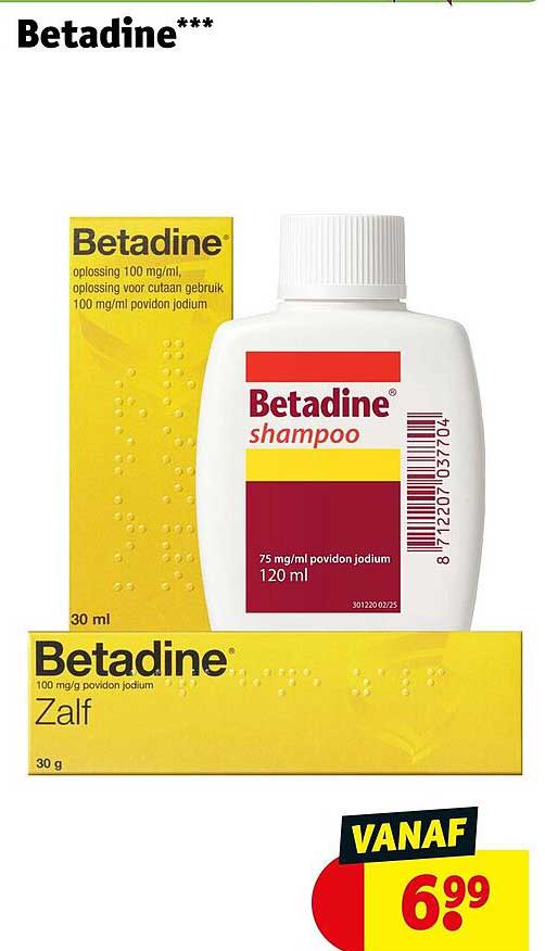 Betadine***