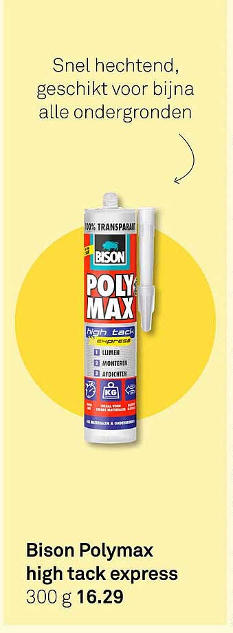 Bison Polymax high tack express
