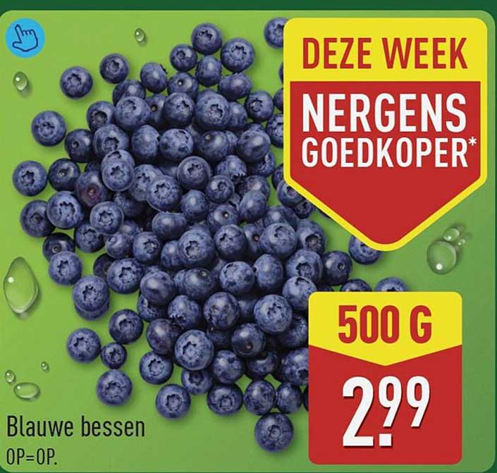 Blauwe bessen OP=OP