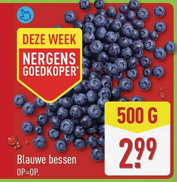 Blauwe bessen OP=OP.